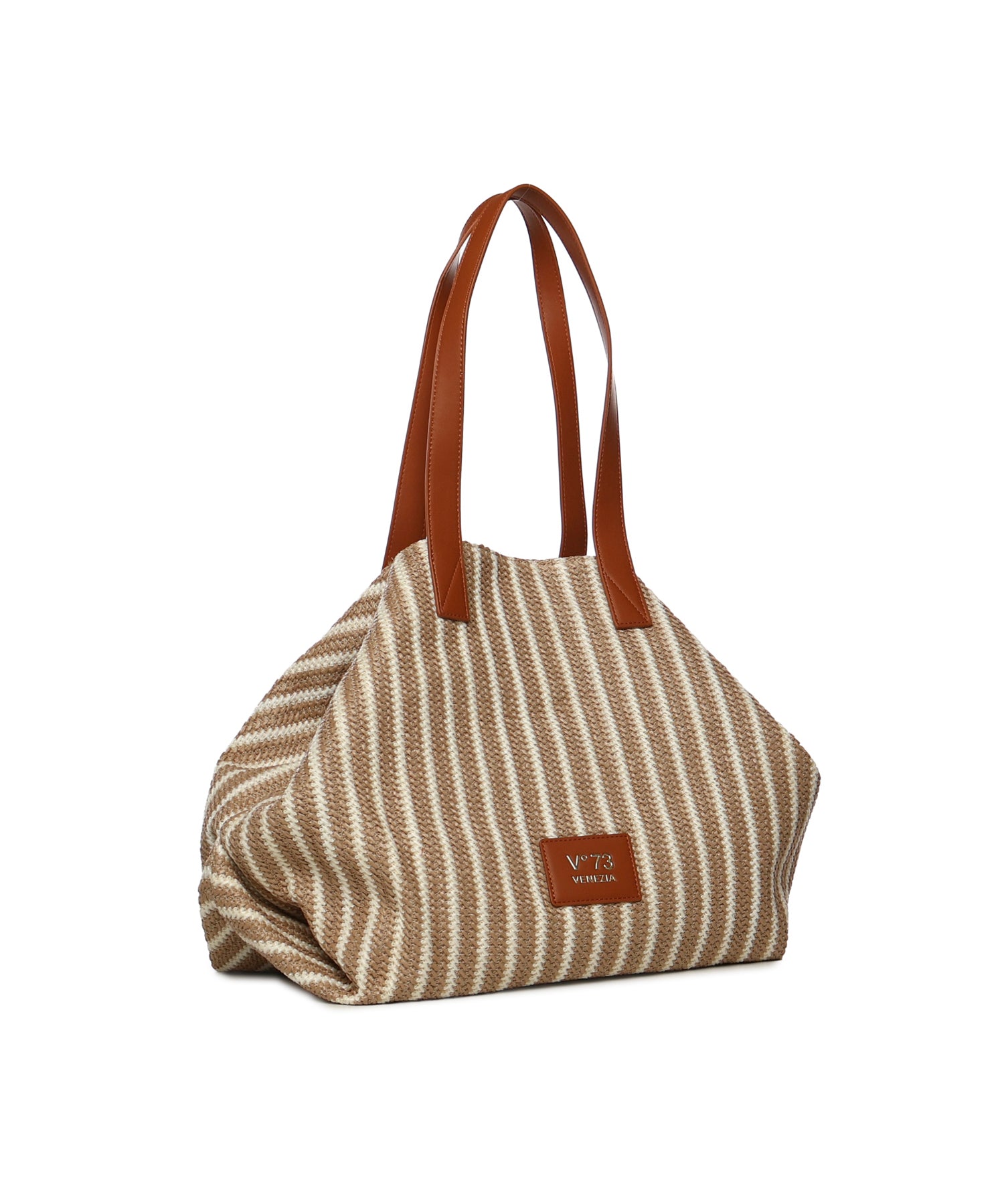 Borsa a spalla con logo 73BS9N701P KARINACUOIO/MULTICOLOR V° 73 