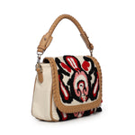 Borsa Marilena con logo 73BS9NA03 MARILENACUOIO/MULTICOLOR V° 73 