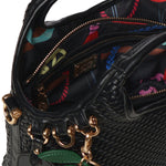 Mini bag Zelda in pelle 73BS9O602 ZELDANERO V° 73 