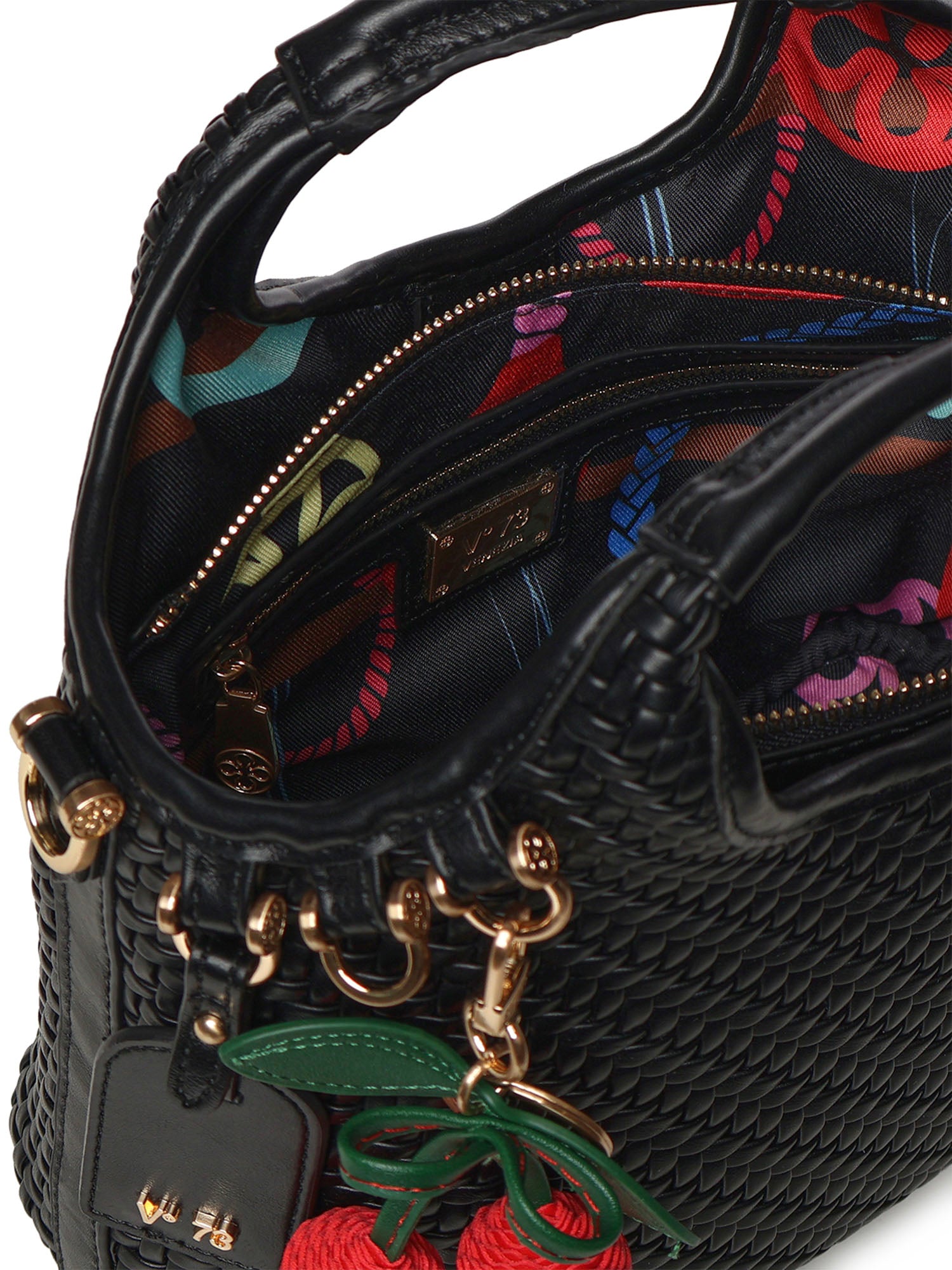 Mini bag Zelda in pelle 73BS9O602 ZELDANERO V° 73 