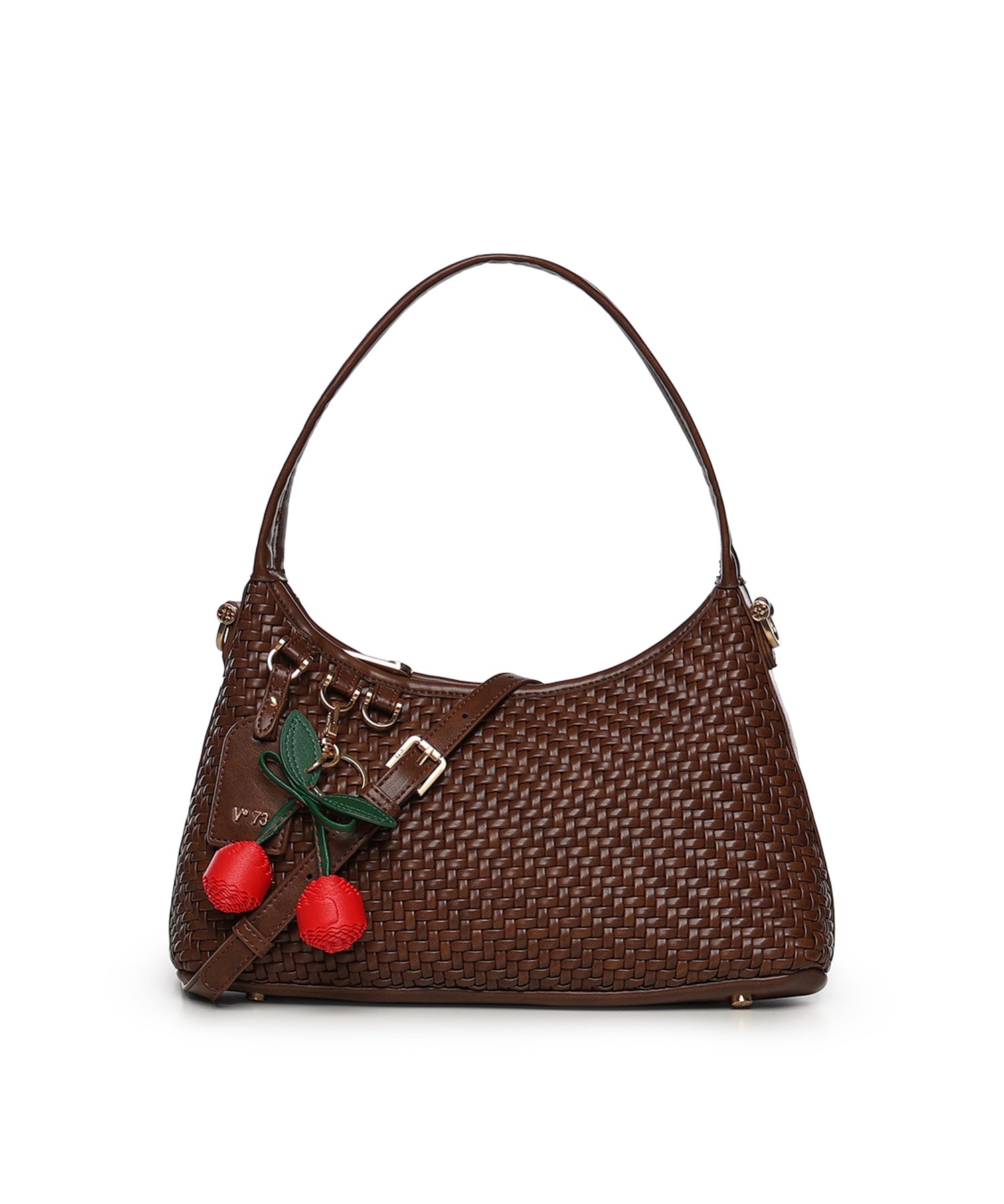 Borsa a spalla Zelda in pelle 73BS9O603 ZELDAMORO V° 73 