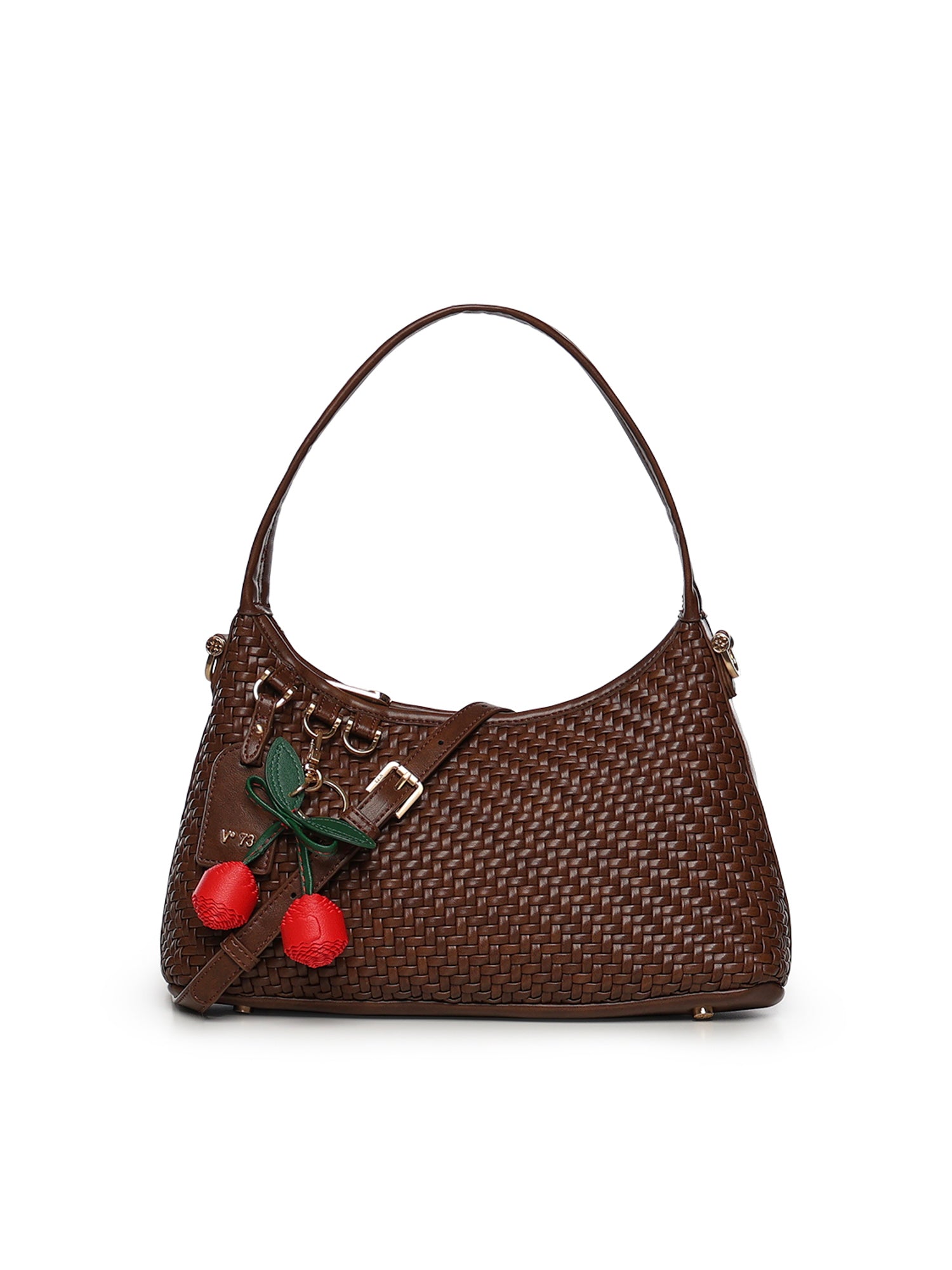 Borsa a spalla Zelda in pelle 73BS9O603 ZELDAMORO V° 73 