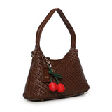 Borsa a spalla Zelda in pelle 73BS9O603 ZELDAMORO V° 73 