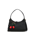 Borsa a spalla Zelda in pelle 73BS9O603 ZELDANERO V° 73 