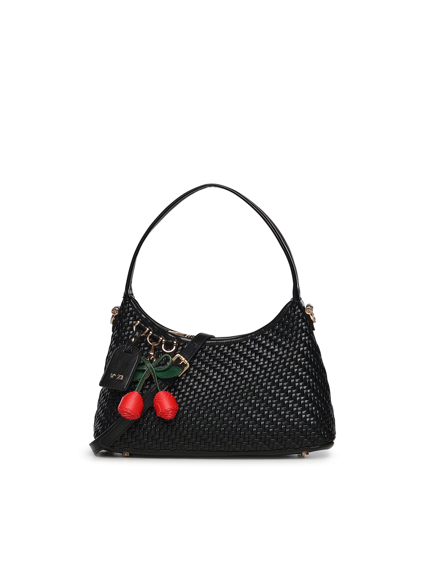 Borsa a spalla Zelda in pelle 73BS9O603 ZELDANERO V° 73 