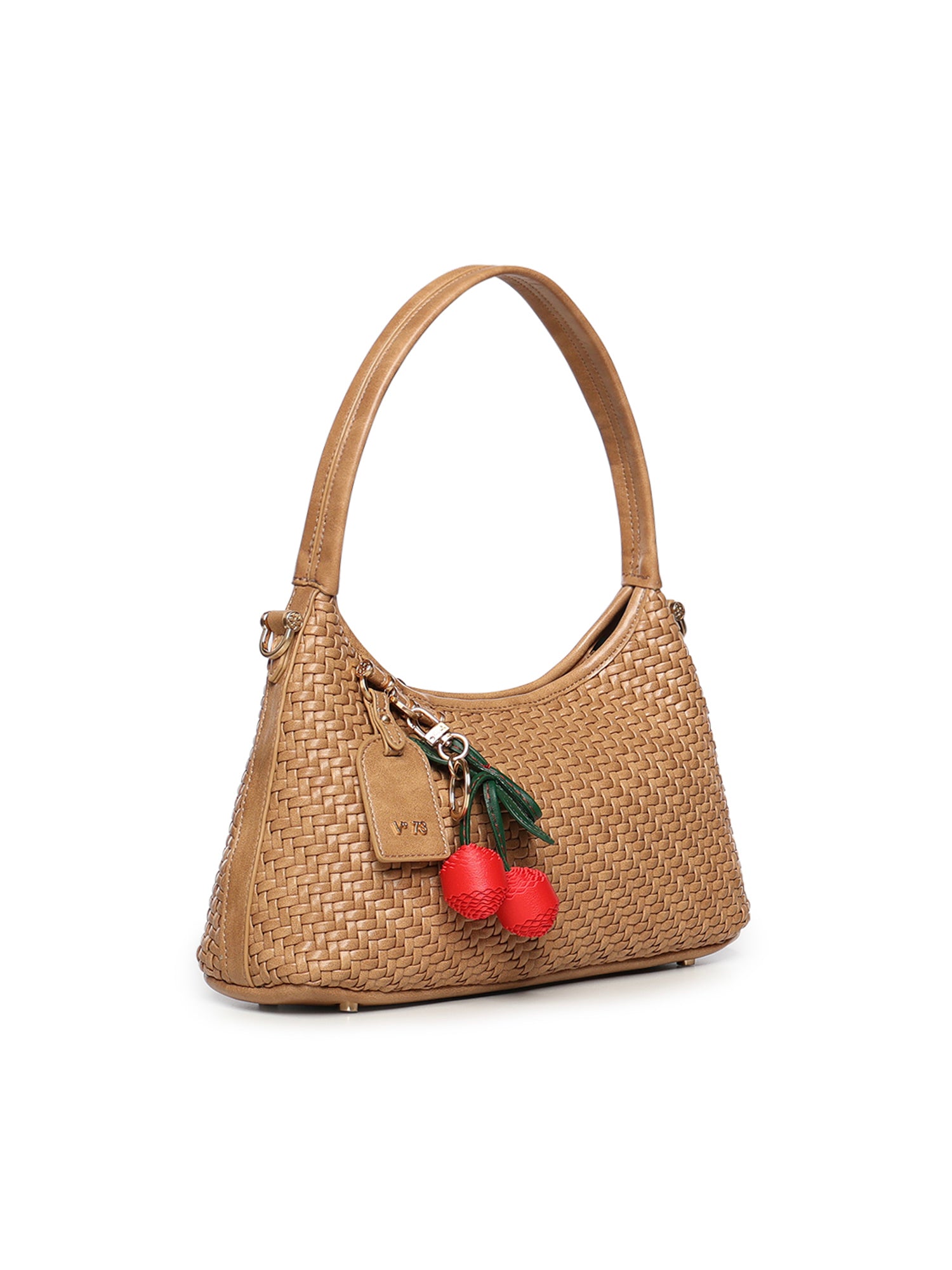 Borsa a spalla Zelda in pelle<BR/> 73BS9O603 ZELDASABBIA V° 73 