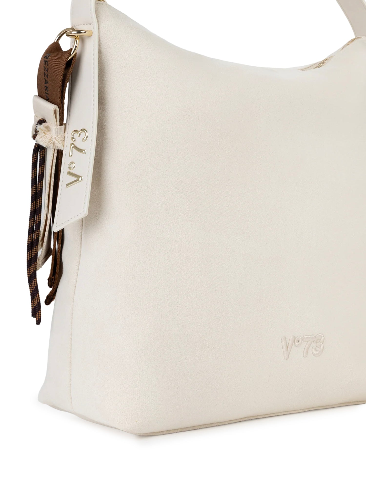 Borsa Danielle con logo 73BS9VA02 DANIELLEOFF WHITE V° 73 