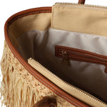 Borsa shopping Domitilla 73BS9VV01 DOMITILLANATURALE/CUOIO V° 73 