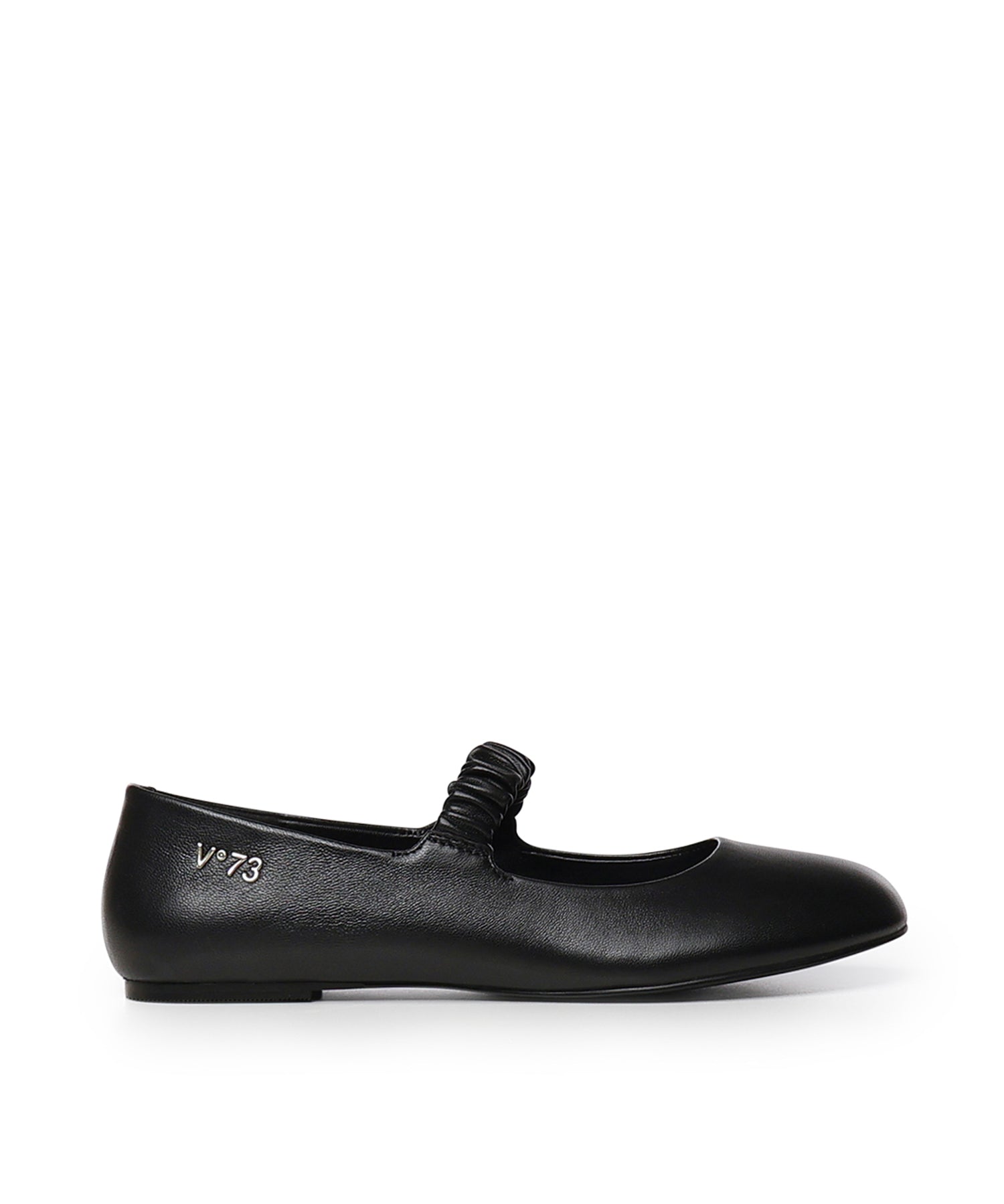 Ballerine Alene con logo 73CZ9YC01 ALENE BALLETNERO V° 73 