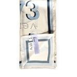 Foulard Alexandra con logo 73FD8Y801 ALEXANDRAAZZURRO/MULTICOLOR V° 73 
