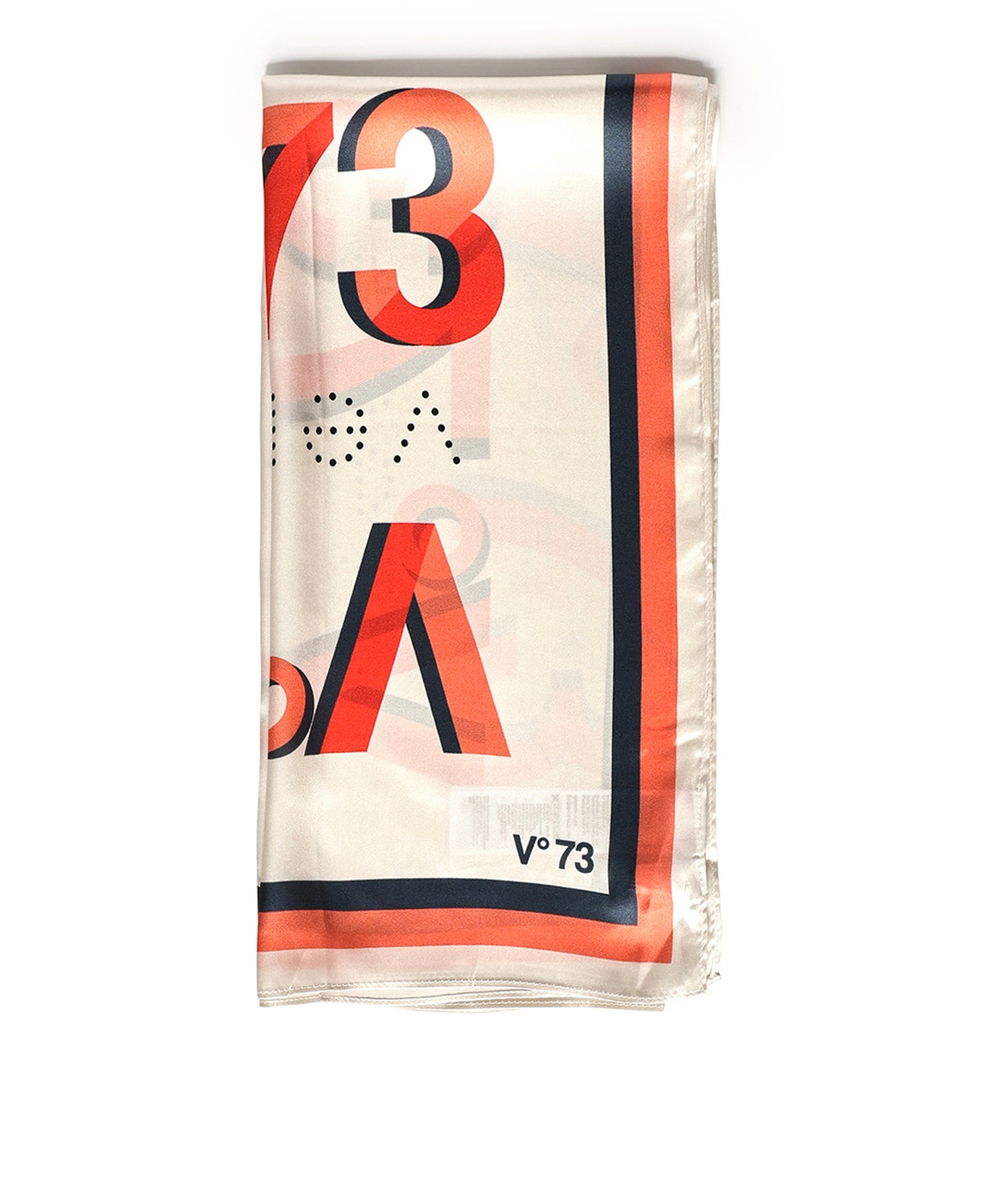 Foulard Alexandra con logo 73FD8Y801 ALEXANDRACORAL/MULTICOLOR V° 73 