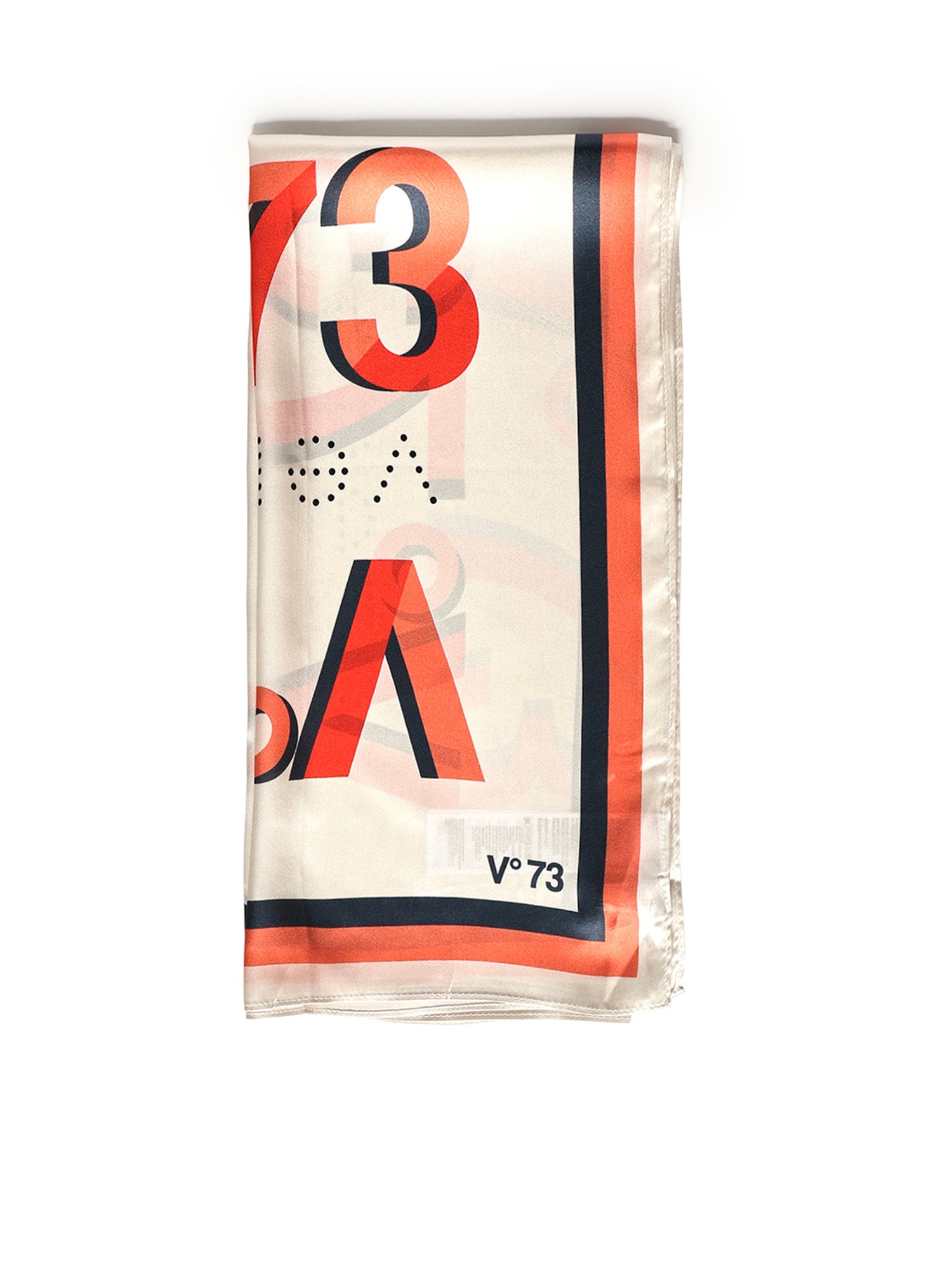 Foulard Alexandra con logo 73FD8Y801 ALEXANDRACORAL/MULTICOLOR V° 73 