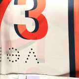 Foulard Alexandra con logo 73FD8Y801 ALEXANDRACORAL/MULTICOLOR V° 73 
