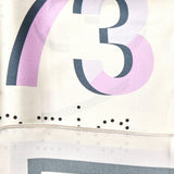 Foulard Alexandra con logo 73FD8Y801 ALEXANDRALILLA/MULTICOLOR V° 73 