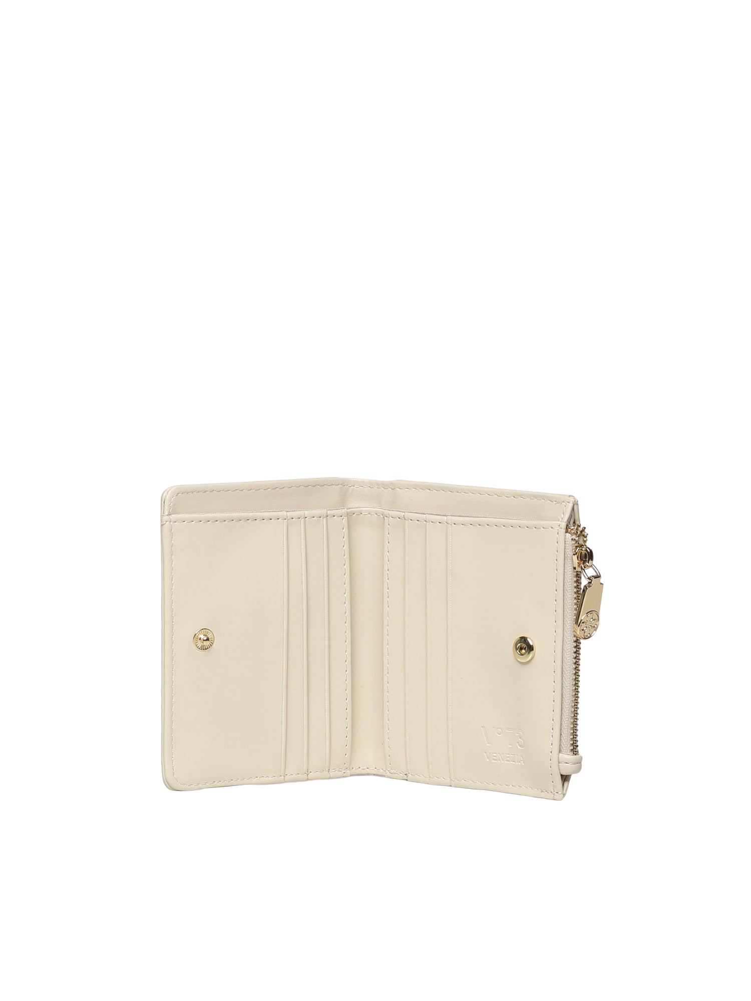 Portafoglio con logo 73PS9D1258 KEIRAOFF WHITE V° 73 