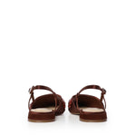 Slingback Kayla con applicazioni floreali 73SC9YL01RIC KAYLA SLINGBACKCIOCCOLATO V° 73 