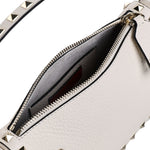 Borsa piccola a tracolla Rockstud in vitello 8W2B0J47 VSFI16 VALENTINO GARAVANI 