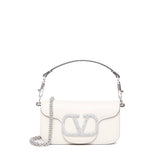 Borsa a spalla Locò con logo gioiello 8W2B0K53 KNT7NX VALENTINO GARAVANI 