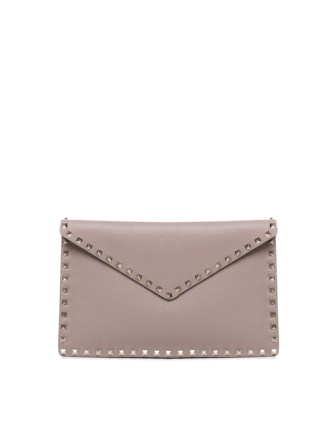 Pouch Rockstud in vitello granato 8W2P0P56 VSHP45 VALENTINO GARAVANI 