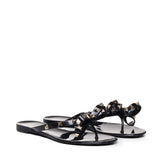 Infradito Rockstud in gomma 8W2S0552 PVS0NO VALENTINO GARAVANI 