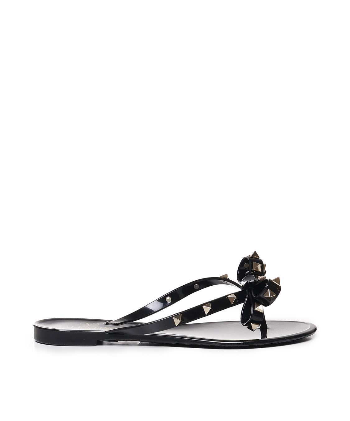 Infradito Rockstud in gomma 8W2S0552 PVS0NO VALENTINO GARAVANI 