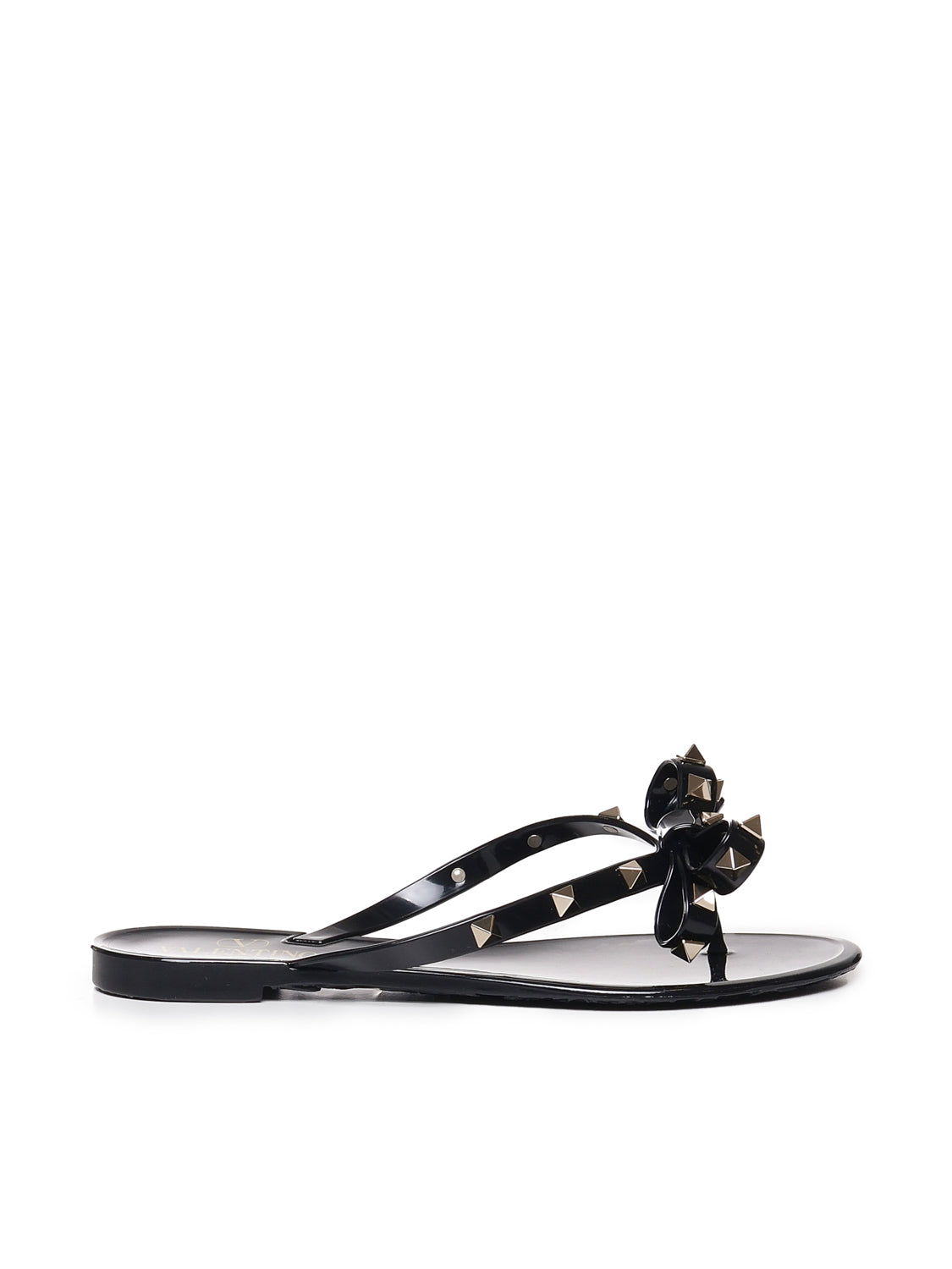 Infradito Rockstud in gomma 8W2S0552 PVS0NO VALENTINO GARAVANI 