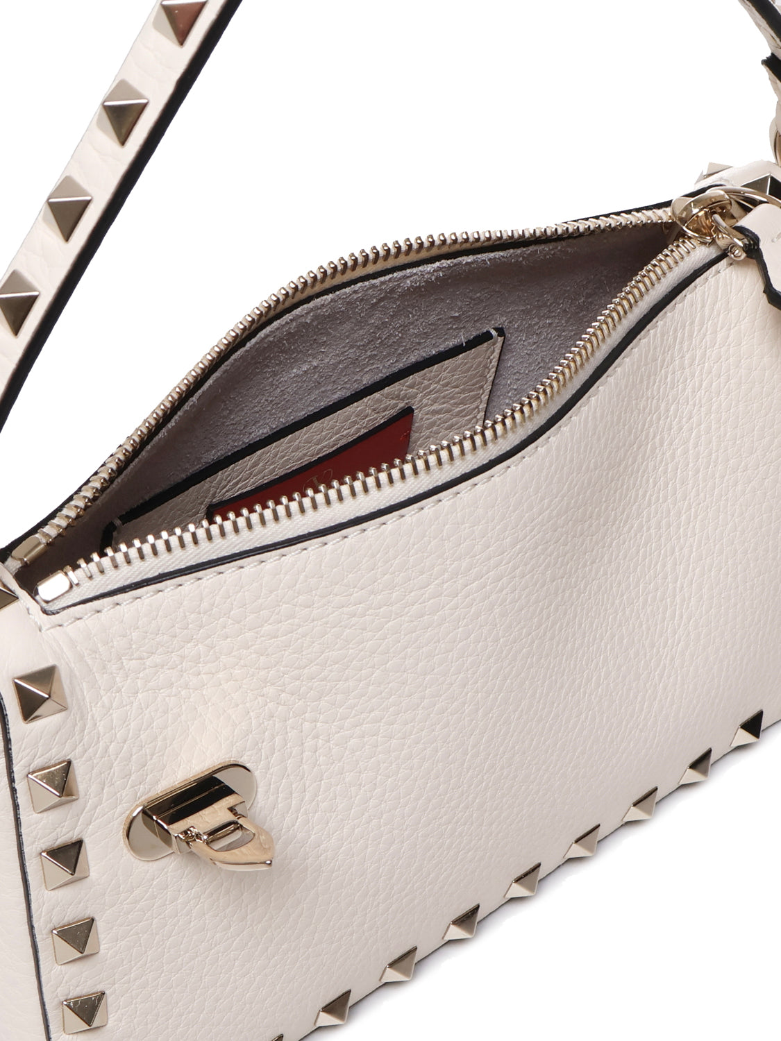 Borsa piccola a tracolla Rockstud in vitello 8W2B0J47 VSFI16 VALENTINO GARAVANI 