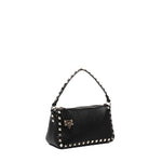 Borsa piccola a tracolla Rockstud in vitello 8W2B0J47 VSF0NO VALENTINO GARAVANI 