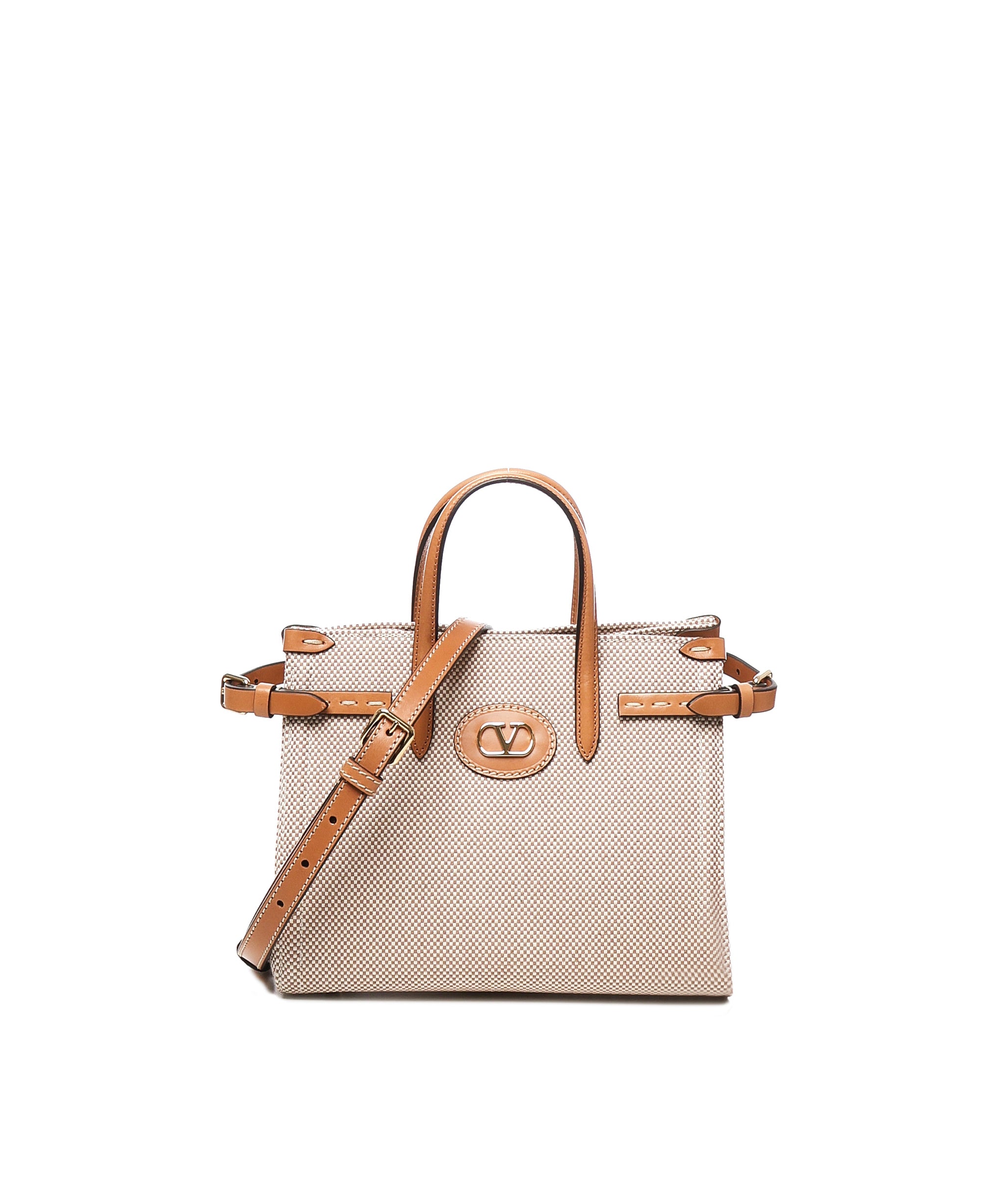 Borsa Shopping piccola Valentino Garavani Antibes in canvas 8W2B0R20 EZTR2H VALENTINO GARAVANI 