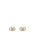Orecchini Vlogo Signature in metallo e cristalli Swarovsk 8W2J0F85 YCWMH5 VALENTINO GARAVANI 