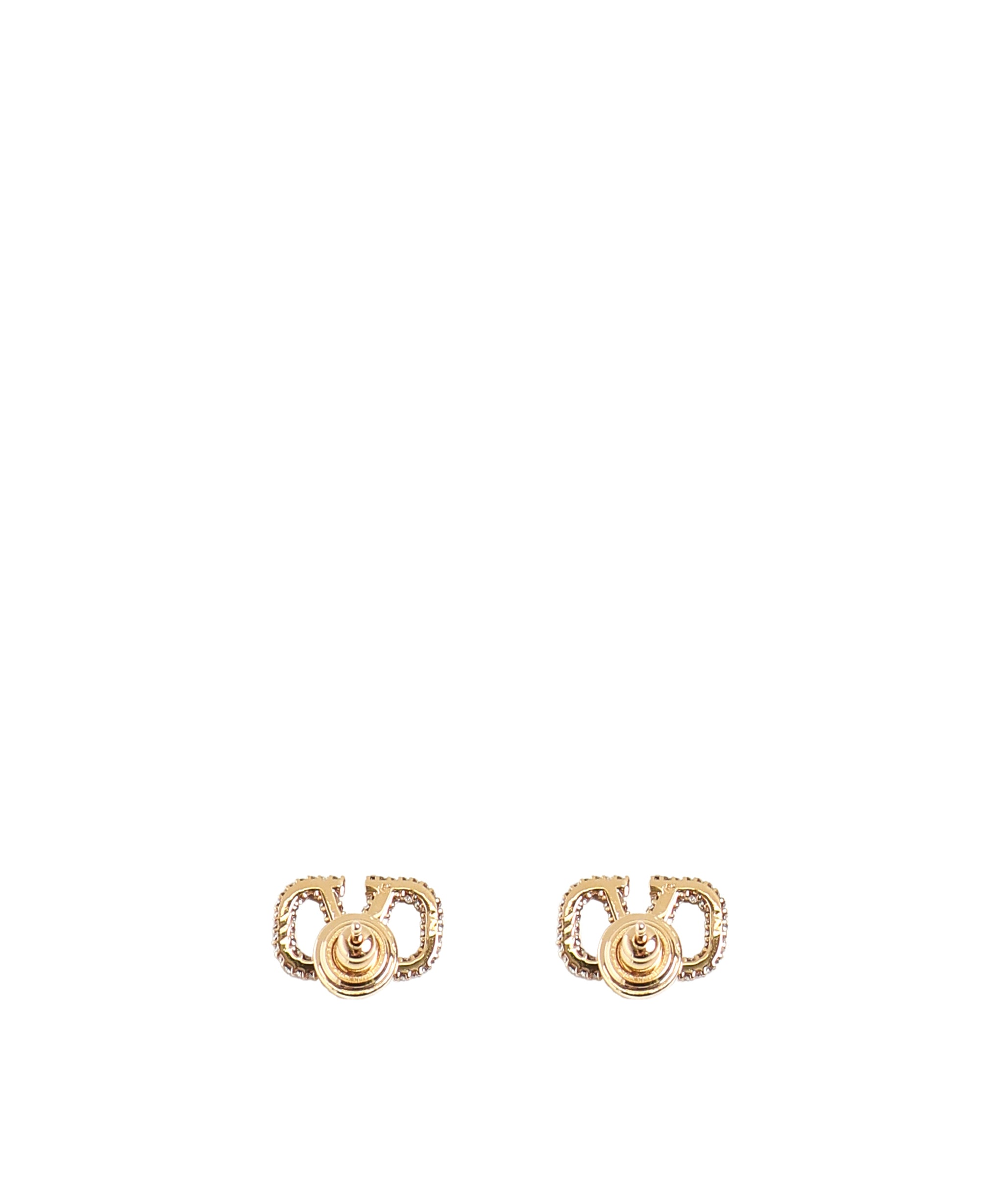 Orecchini Vlogo Signature in metallo e cristalli Swarovsk 8W2J0F85 YCWMH5 VALENTINO GARAVANI 