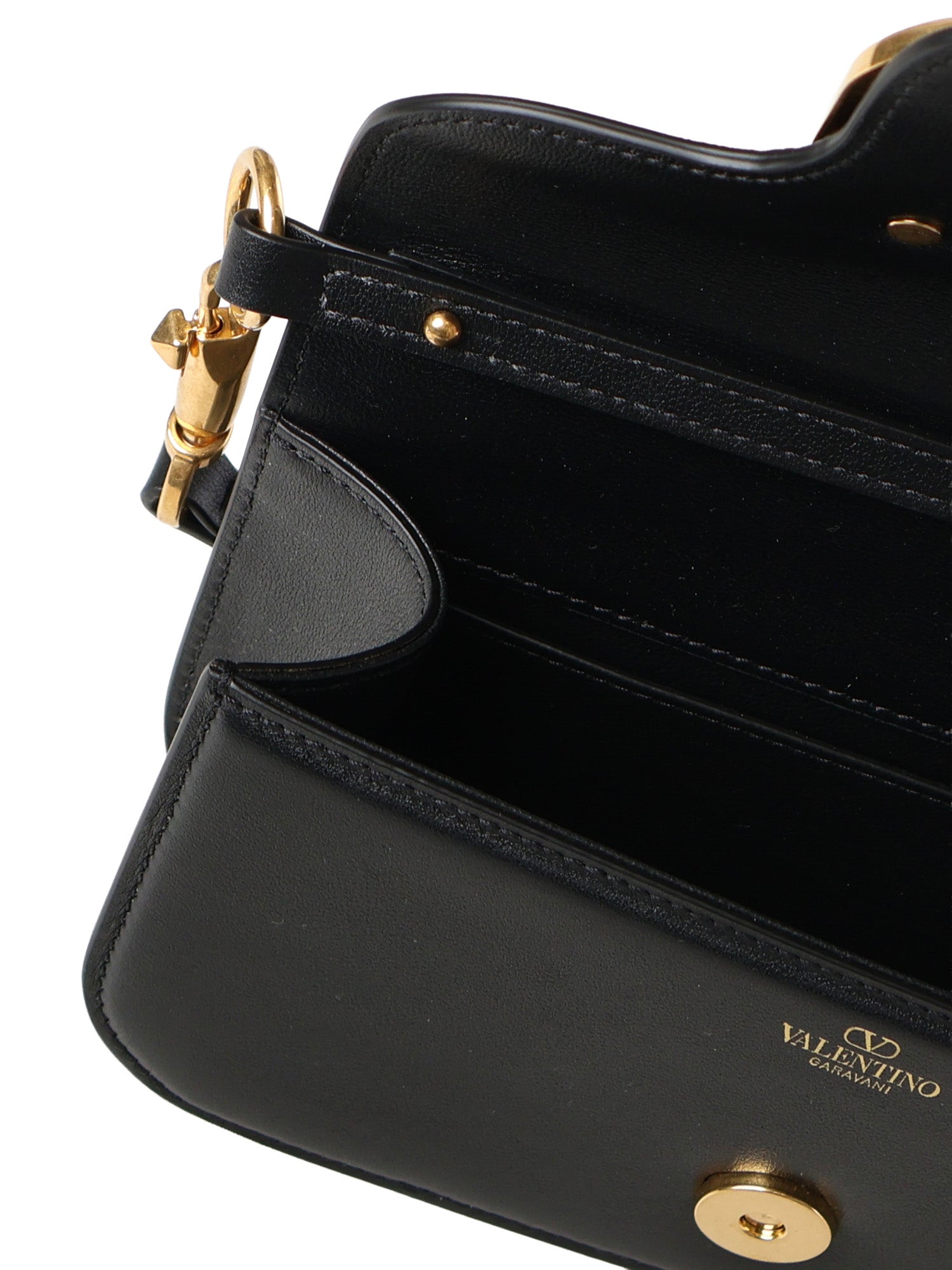 Borsa piccola a spalla Locò in vitello 8W2B0K53 ZXL0NO VALENTINO GARAVANI 