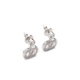 Orecchini Ovalette in metallo e cristalli Swarovski® 7W2J0AR5 QEUDFH VALENTINO GARAVANI 