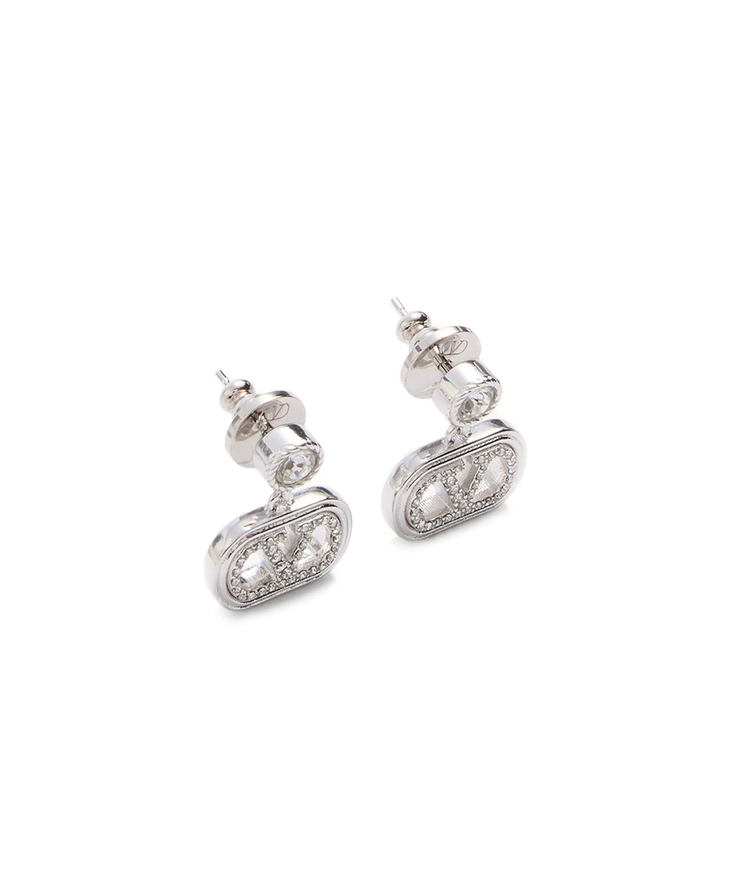 Orecchini Ovalette in metallo e cristalli Swarovski® 7W2J0AR5 QEUDFH VALENTINO GARAVANI 