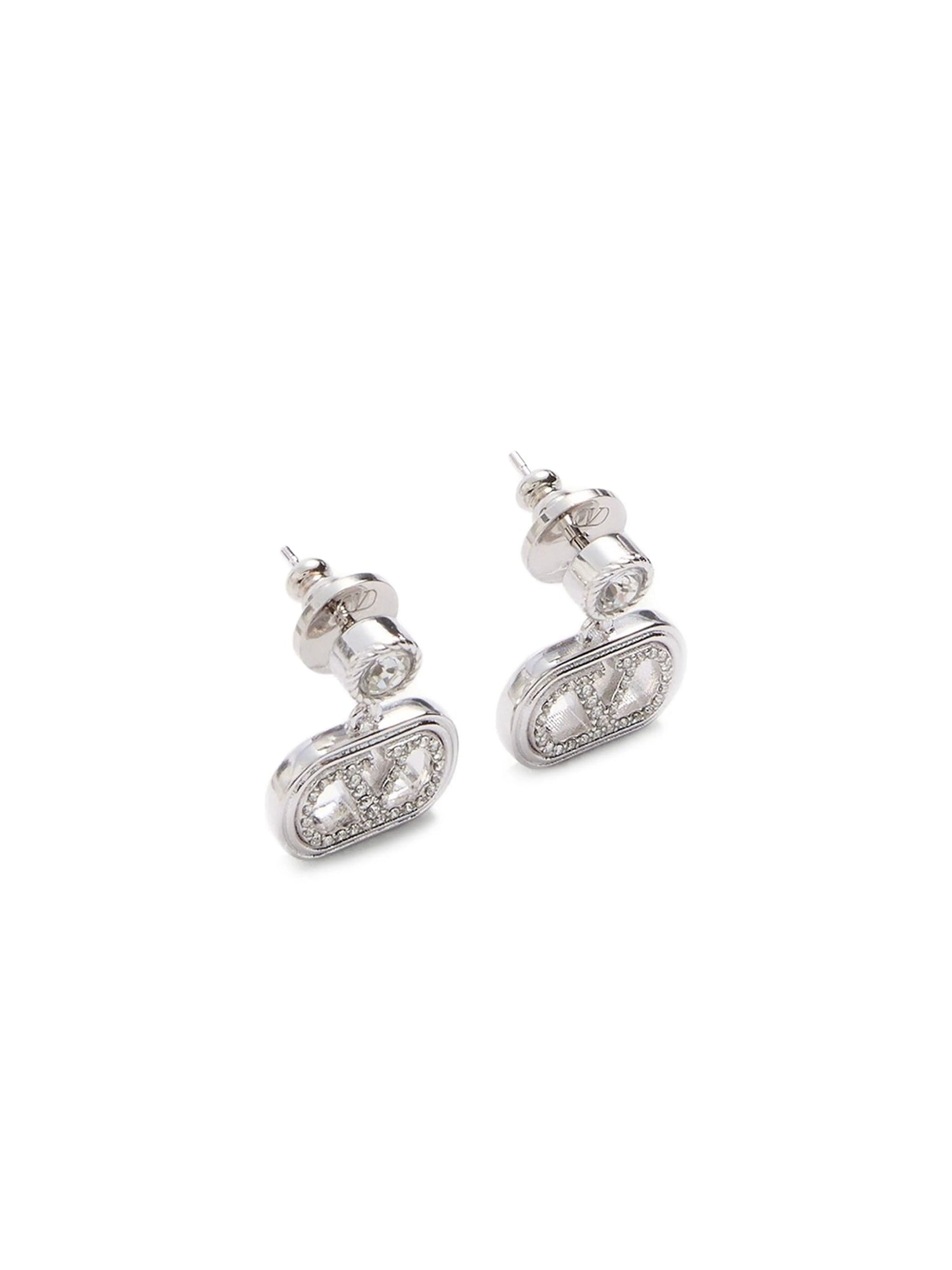 Orecchini Ovalette in metallo e cristalli Swarovski® 7W2J0AR5 QEUDFH VALENTINO GARAVANI 