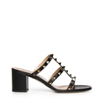 Sandalo slider Rockstud in pelle 7W2S0C47 VOD0NO VALENTINO GARAVANI 