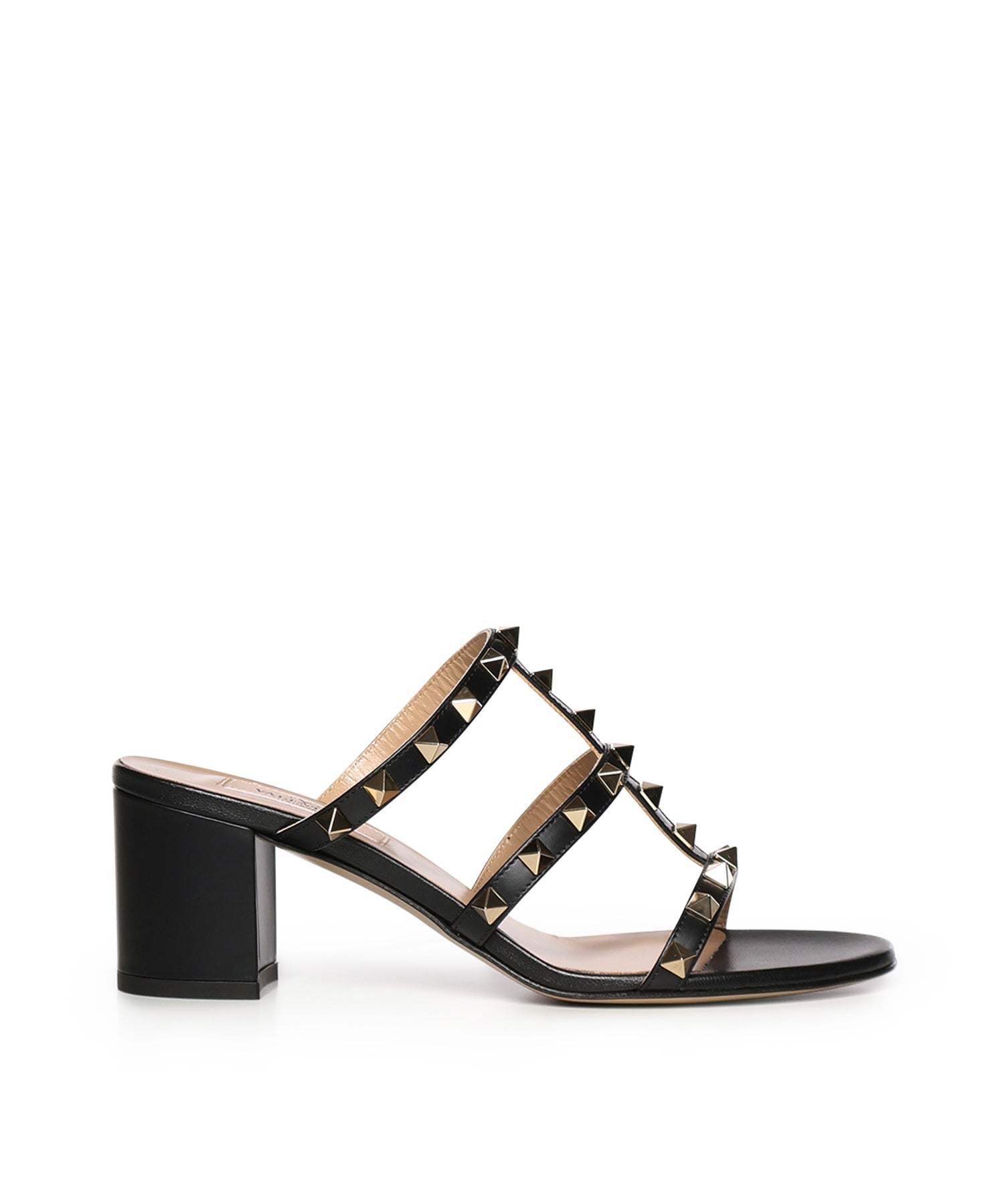 Sandalo slider Rockstud in pelle 7W2S0C47 VOD0NO VALENTINO GARAVANI 