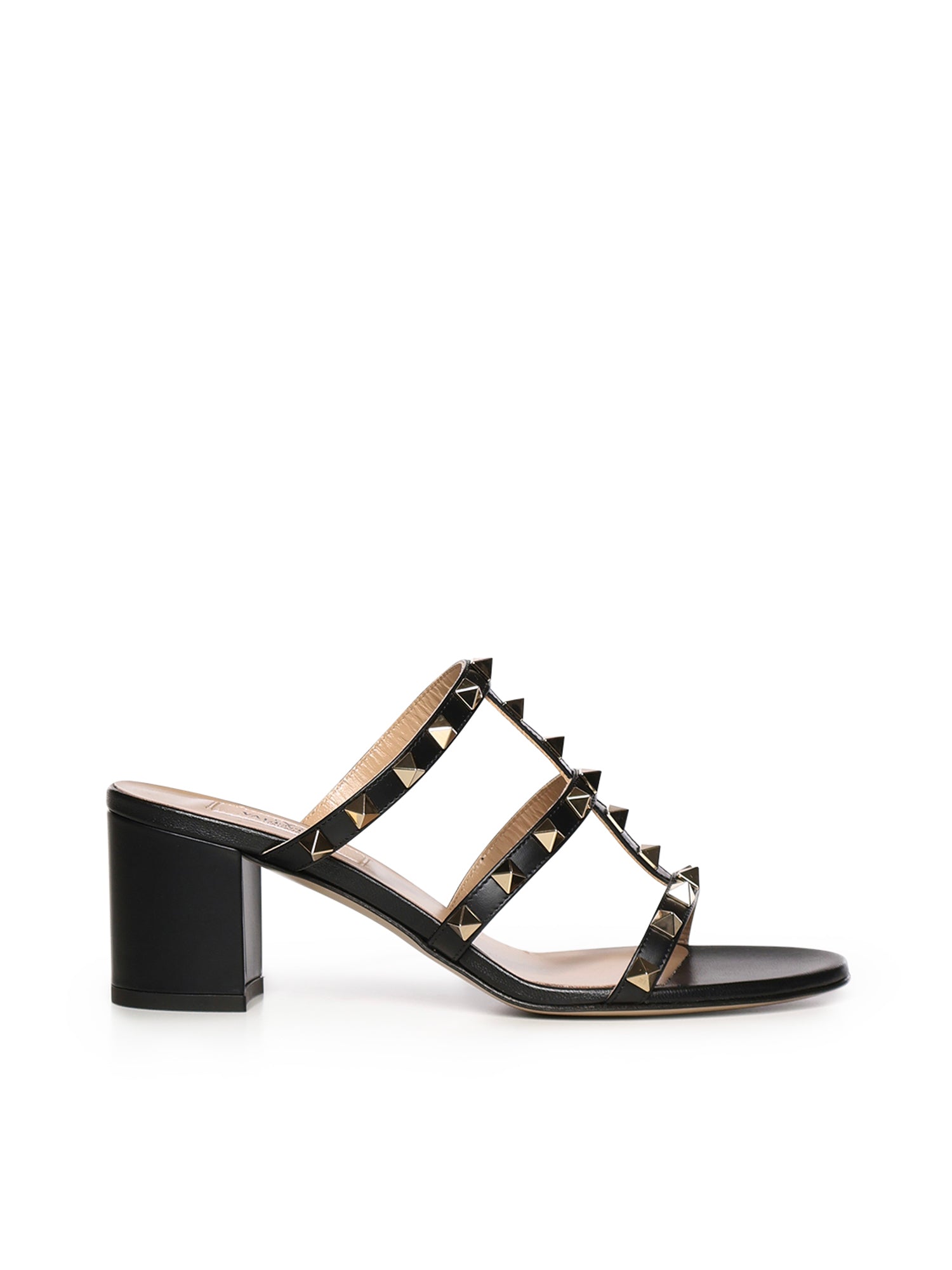 Sandalo slider Rockstud in pelle 7W2S0C47 VOD0NO VALENTINO GARAVANI 