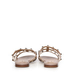 Sandalo slide Rockstud in pelle 7W2S0C49 VODP45 VALENTINO GARAVANI 