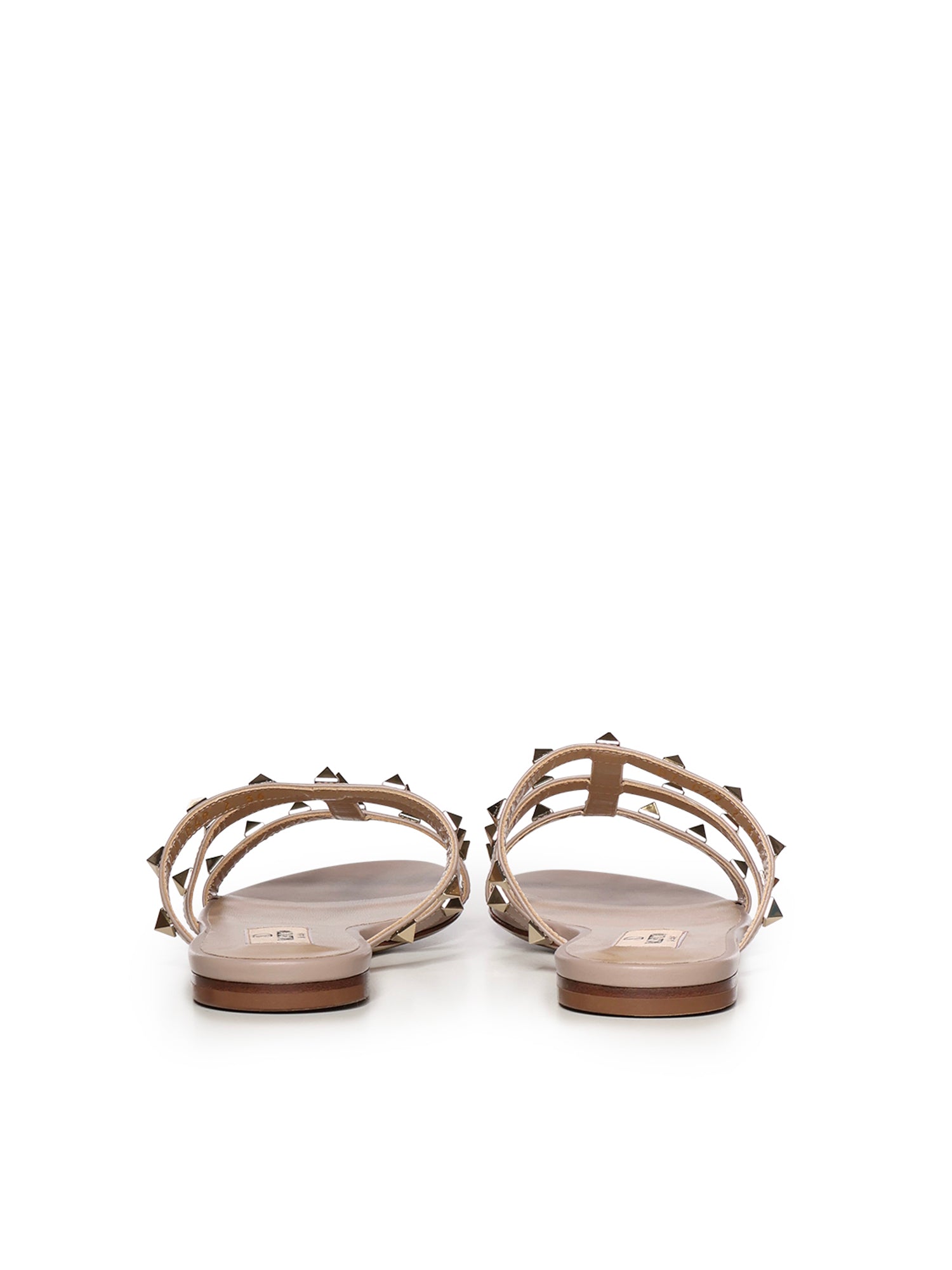 Sandalo slide Rockstud in pelle 7W2S0C49 VODP45 VALENTINO GARAVANI 