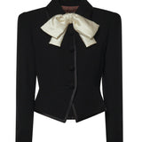 Giacca in Wool Crepe 8B0CE5K0 9Q00NO VALENTINO GARAVANI 