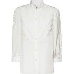 Camicia in popeline ricamata 8B3AB820 9VN0BO VALENTINO GARAVANI 