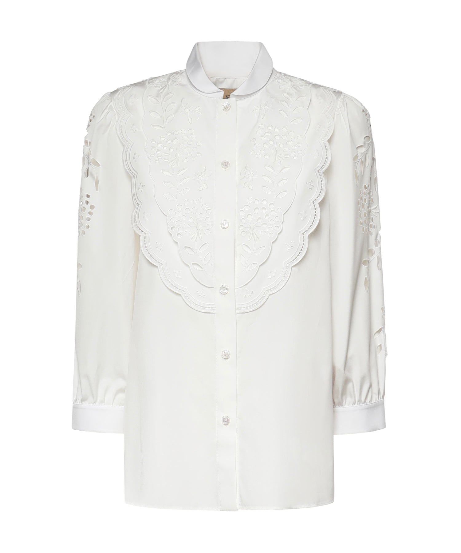 Camicia in popeline ricamata 8B3AB820 9VN0BO VALENTINO GARAVANI 