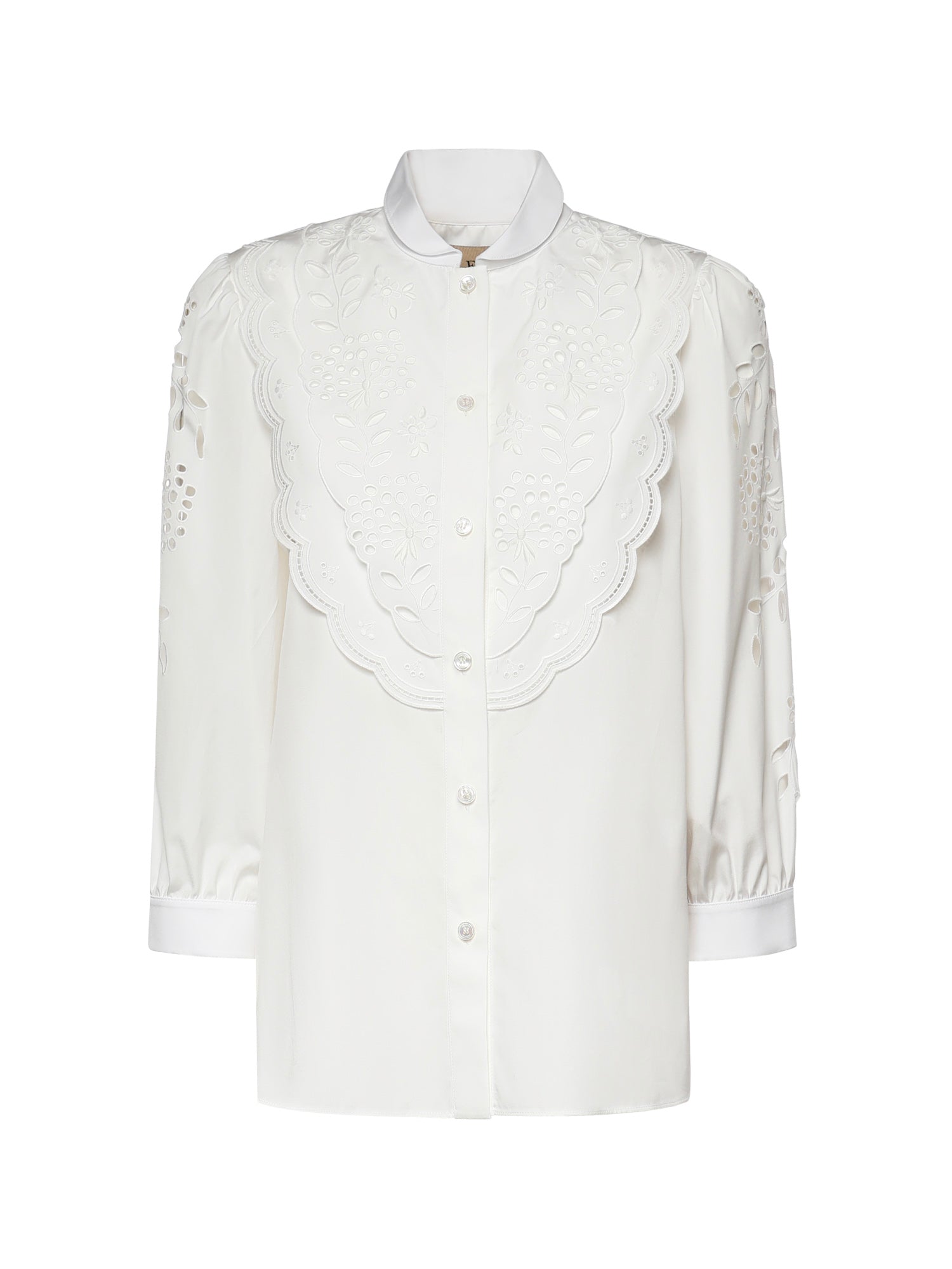 Camicia in popeline ricamata 8B3AB820 9VN0BO VALENTINO GARAVANI 