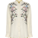 Camicia in lino ricamata 8B3AB826 9M4AM0 VALENTINO GARAVANI 