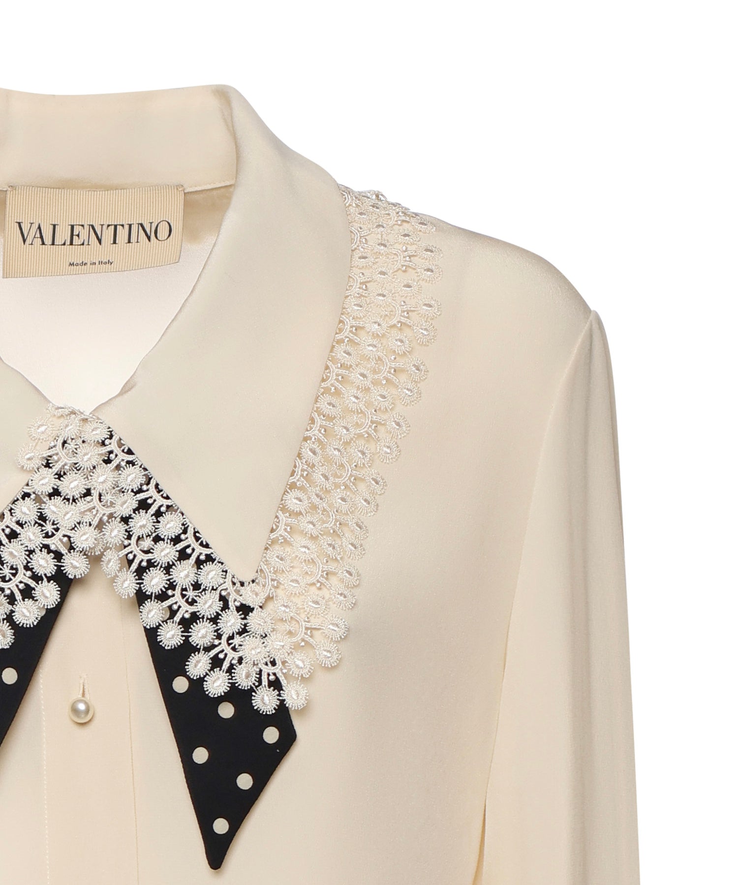 Camicia in crepe de chine 8B3AB855 21BAD6 VALENTINO GARAVANI 