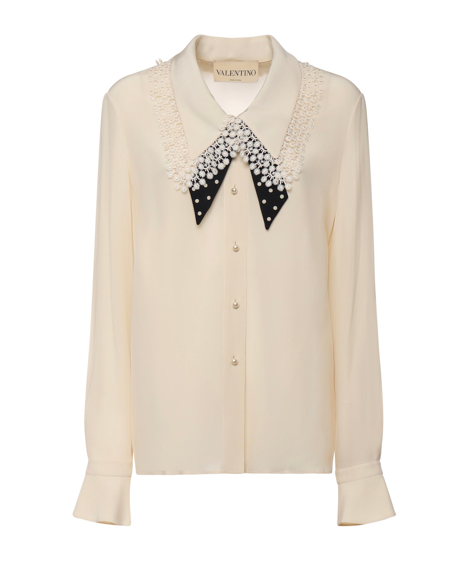 Camicia in crepe de chine 8B3AB855 21BAD6 VALENTINO GARAVANI 