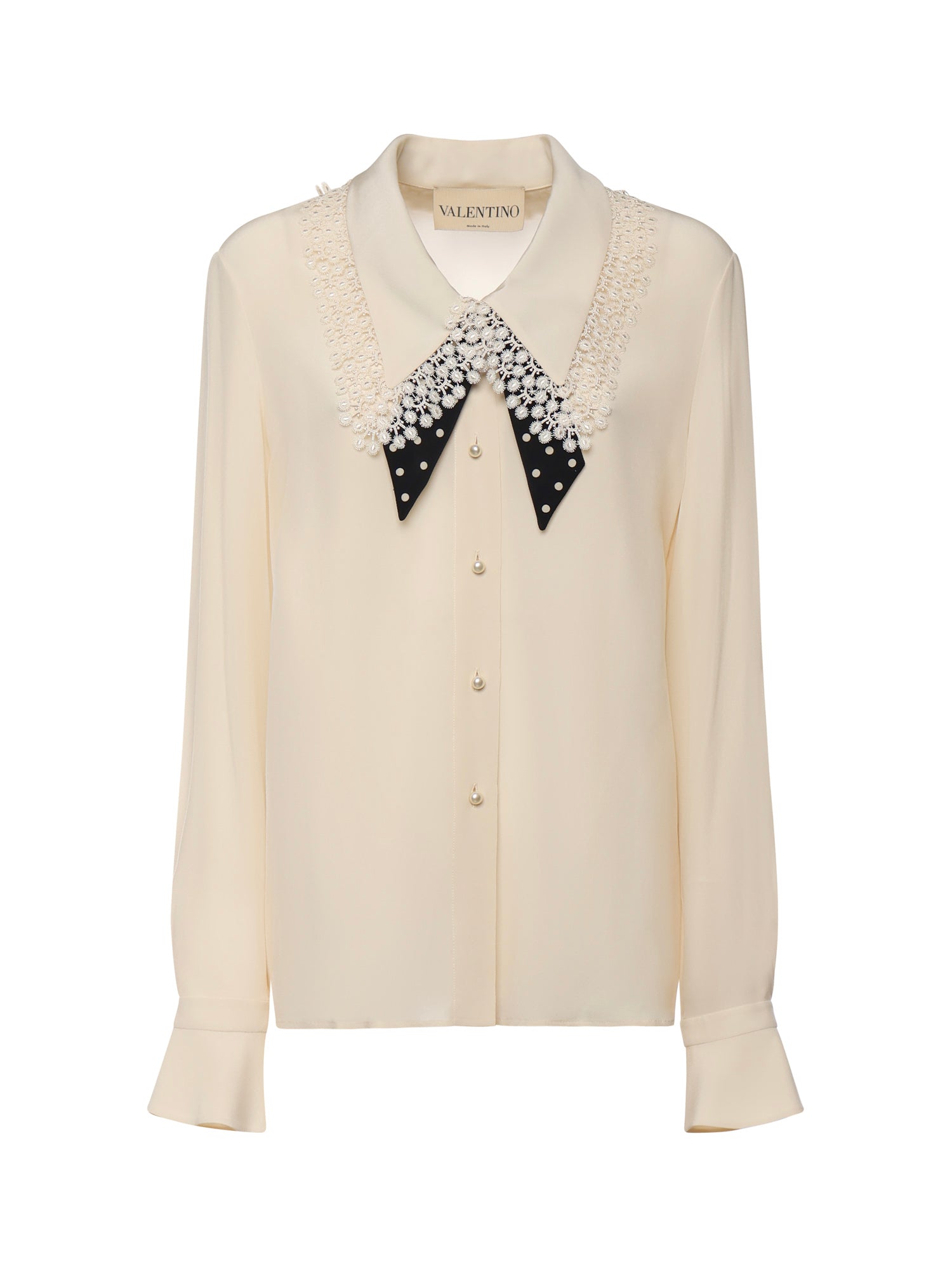 Camicia in crepe de chine 8B3AB855 21BAD6 VALENTINO GARAVANI 