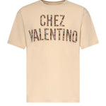 T-shirt Chez Valentino in cotone 8B3MG26A A5JET5 VALENTINO GARAVANI 