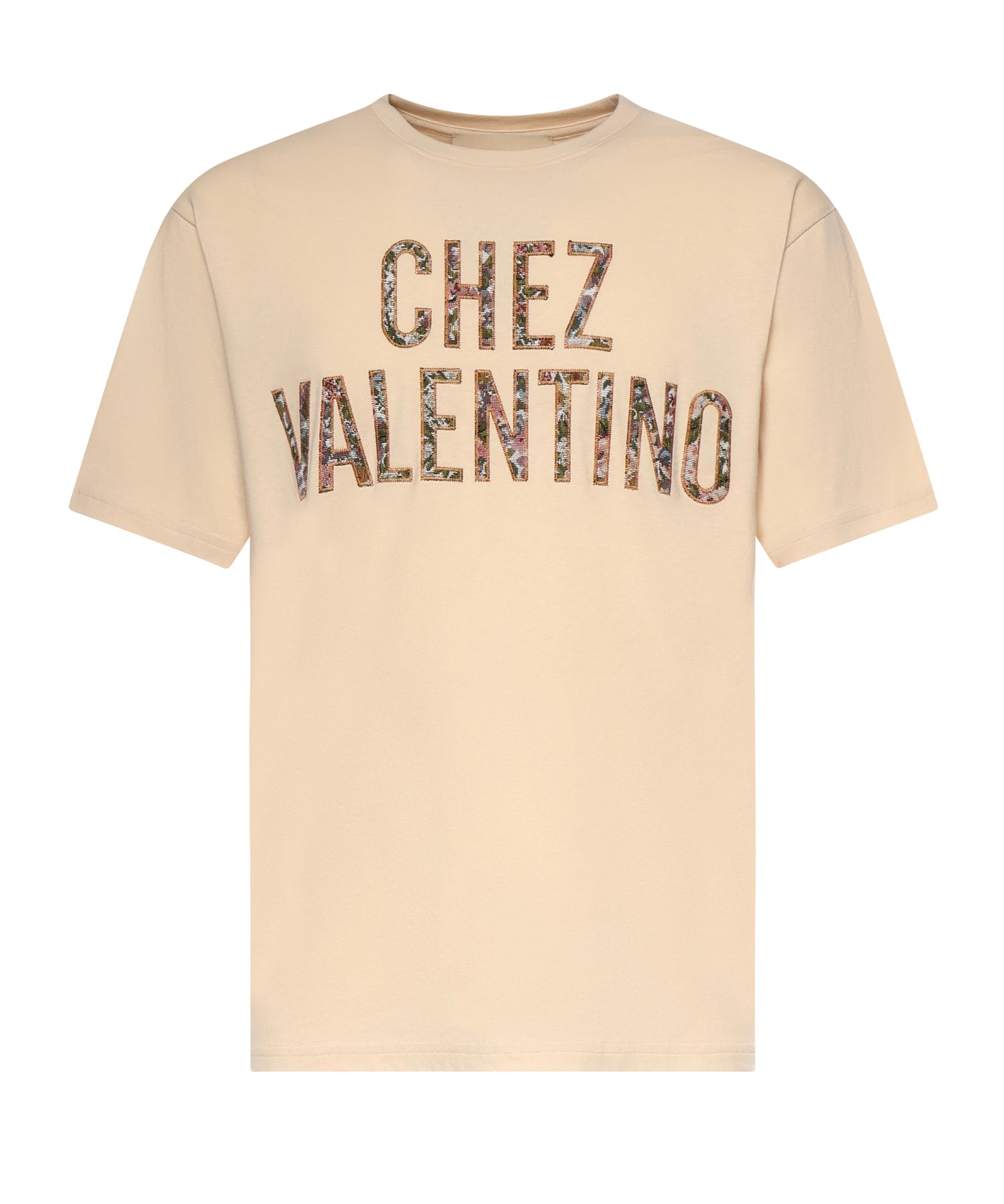T-shirt Chez Valentino in cotone 8B3MG26A A5JET5 VALENTINO GARAVANI 